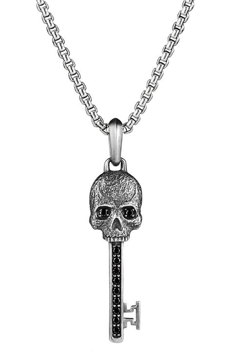 david yurman skull pendant